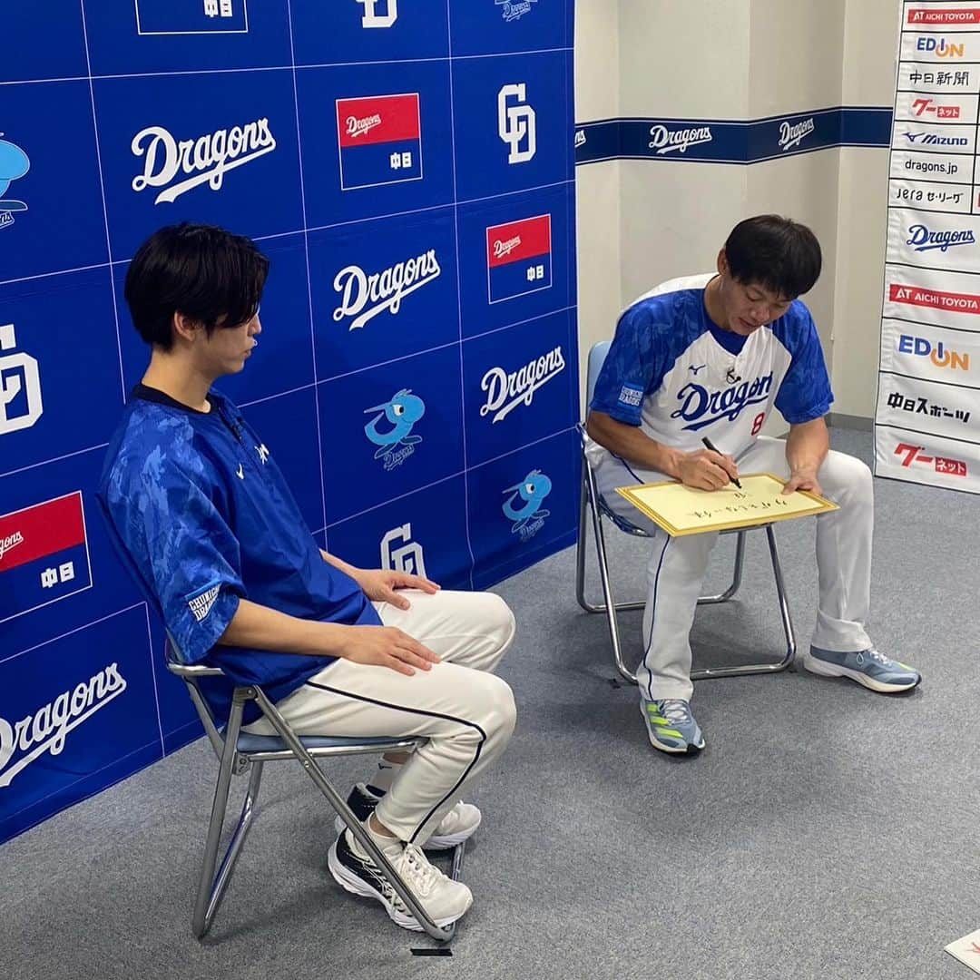 日本テレビ「Going!Sports&News」さんのインスタグラム写真 - (日本テレビ「Going!Sports&News」Instagram)「◼️#亀プロ ◼️  ━━━━━━⚡━━━━━━ 　　　　　#亀梨和也 #レジェンドプロジェクト 第二弾 ━━━━━━⚡━━━━━━  亀梨キャスターと同い年！ 先週2000本安打達成の #大島洋平 選手を取材⚾️ 『ケガをしない身体づくりと準備』がポイント☝️ 〇〇を鍛えて感覚を研ぎ澄ます…？ 亀梨もトレーニングを体験‼️  #Going #ゴーイング #亀梨和也 #中日 #中日ドラゴンズ #大島洋平  #プロ野球 #スポーツニュース #上田晋也 #赤星憲広 #大町玲央 #忽滑谷こころ #畑下由佳」9月4日 0時19分 - going_ntv