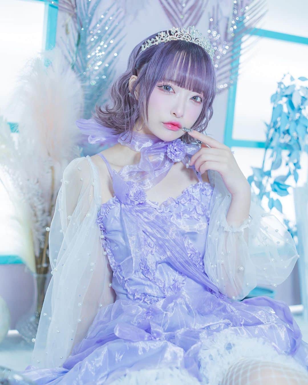 紫苑りんかのインスタグラム：「生まれたっ😈💜」
