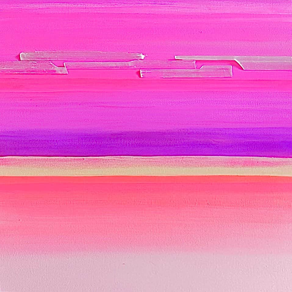 澤田友美のインスタグラム：「. Lemurian barcode🎨 . . #serenite #lemuria #lemurian #crystalart#painting #spiritualart #art #magichour #awakening」