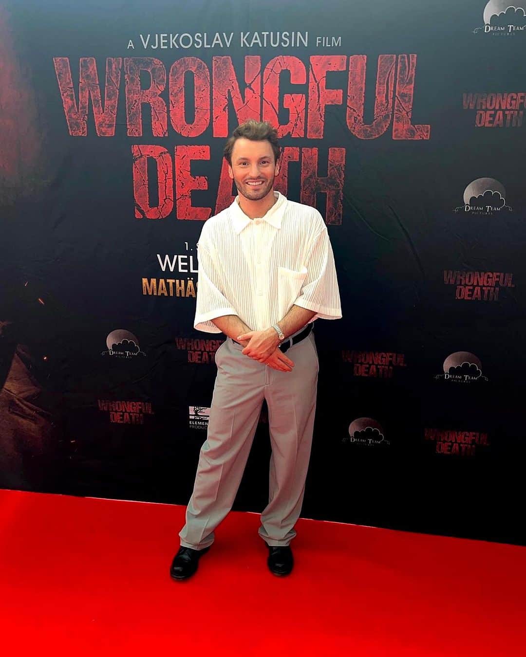 jotipolizoakisのインスタグラム：「wrongful death premiere in münchen ⚡️」