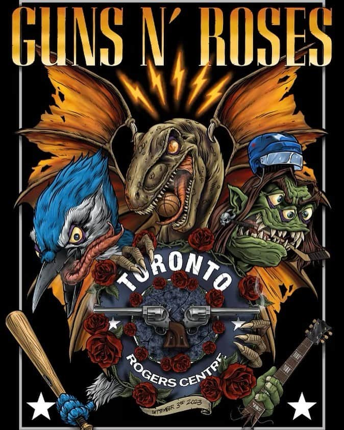 Guns N' Rosesさんのインスタグラム写真 - (Guns N' RosesInstagram)「Toronto, it feels good to be back! You ready?」9月4日 1時47分 - gunsnroses