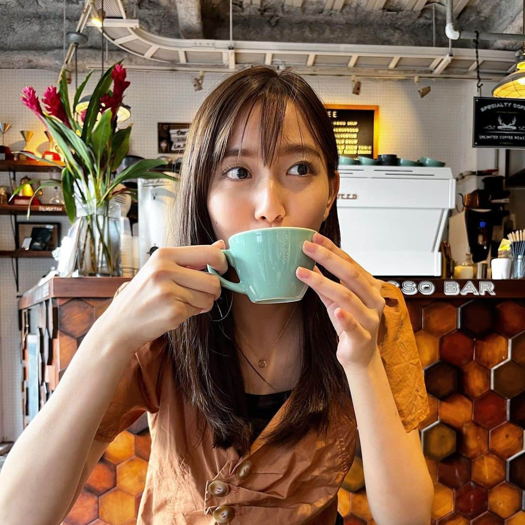 間瀬遥花さんのインスタグラム写真 - (間瀬遥花Instagram)「. Latte time☕️🌿 . . . #unlimitedcoffee #unlimitedcoffee #coffeetime #coffee #coffeeholic #coffeeshop #coffeelovers #coffeelover #coffeeaddict #latte #latteart #latteartgram #lattegram #コーヒー #押上コーヒー #押上 #押上カフェ #押上グルメ #コーヒータイム #コーヒー屋 #コーヒー屋さん #ラテ #ラテアート」9月4日 21時00分 - maseharu_929