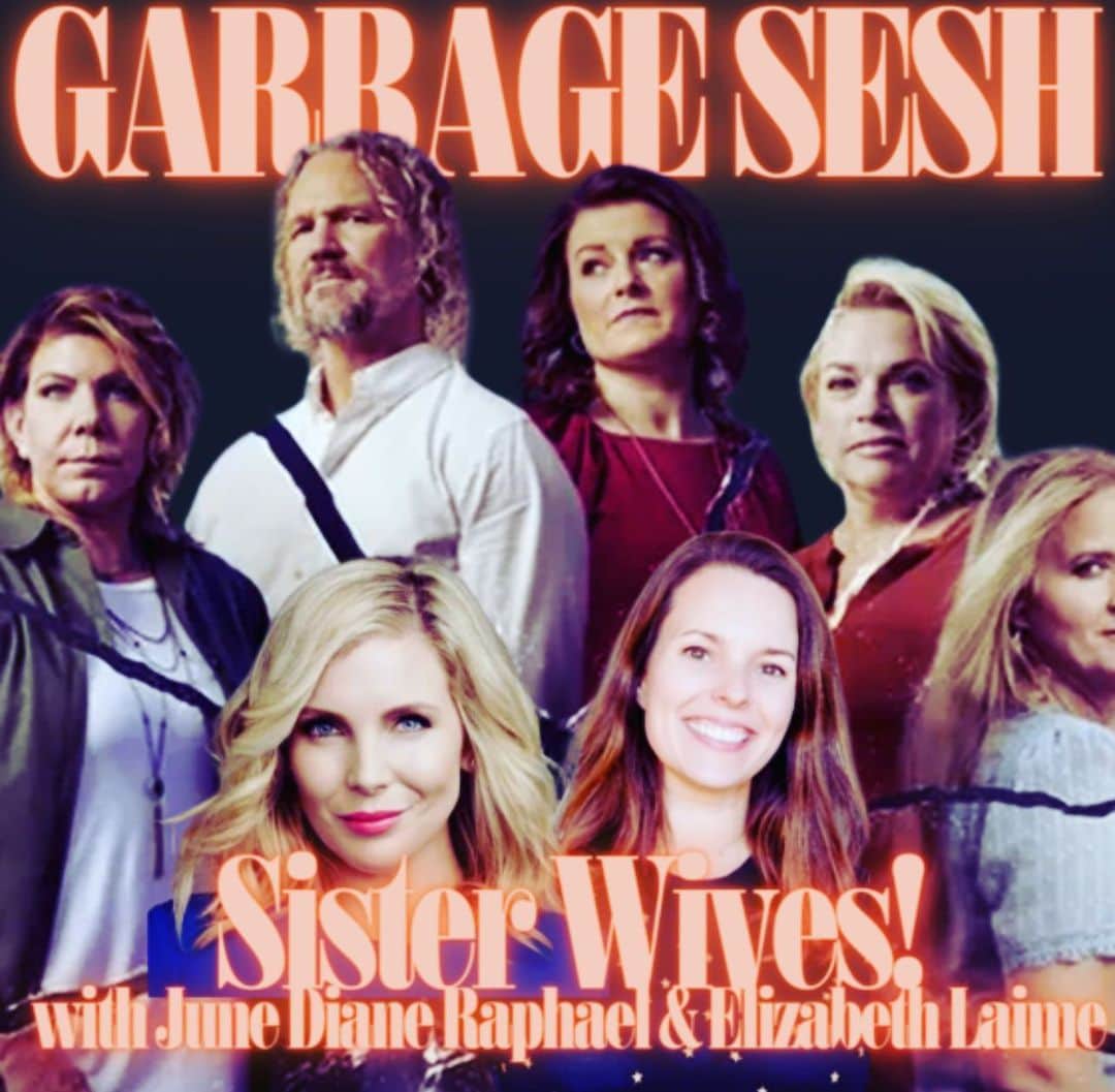 ケイシー・ウィルソンのインスタグラム：「And then there was one. Wife. Dame @junediane and Reverend @elizabethlaime and I gather to discuss the season premiere of Sister WifE. Justice for Janelle! In Jesus’s name we pray. Amen. Link to Garbage World in bio! 🗑️ 🌎  As always, special thanks to The Learning Channel for your powerful programming and the courage to keep a show running for 18 seasons when nothing happened for the first 17.」