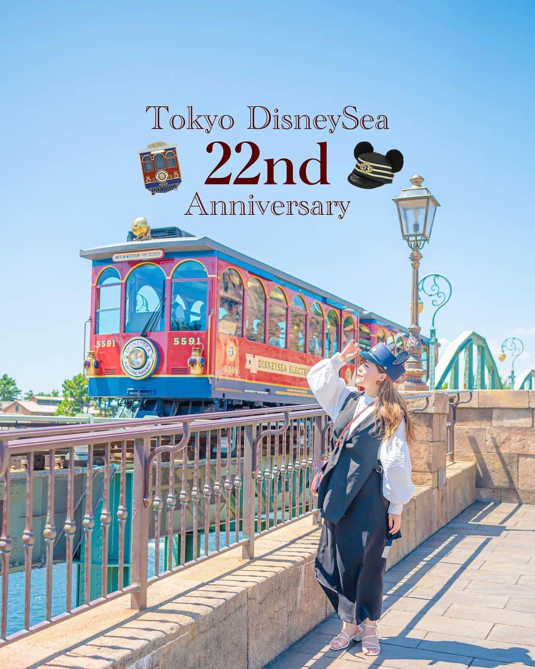Kahoさんのインスタグラム写真 - (KahoInstagram)「. . 今日9月4日に、 開園22周年を迎えた 東京ディズニーシー🌋🌎✨  22周年のテーマは エレクトリックレールウェイ🛤 新作グッズを持ってぜひ乗ってみてね☺️  世界に一つしかない “冒険とイマジネーションの海” がテーマのディズニーパーク。  世界中のパークを巡っているけど、 ディズニーシーが持つ独特の美しさには 毎回感動しています。  いままでも、これからも。 訪れる旅人たちに最高の 冒険とイマジネーションを！  ディズニーシー、22周年 おめでとうございます☺️🎉  @tokyodisneyresort_official  #disney #disneysea #tokyodisneyresort #tdr #tds #disneygram #instadisney#disneyparks #disneyfan #disneyphoto #tokyodisneyland #disneyseatokyo #disneyphotography #jasminebound #aladdinbound #japan_day _view #disneylandtokyo #disneybound#disneybounding #disneylandjapan #ディズニーシーコーデ #ディズニーコーデ#ディズニーバウンド #ディズニーグッズ情報 #ディズニーグッズ#ディズニー新商品　#エレクトリックレールウェイコーデ#ディズニーシー22周年#東京ディズニーシー22周年#エレクトリックレールウェイ」9月4日 9時29分 - kah05disney