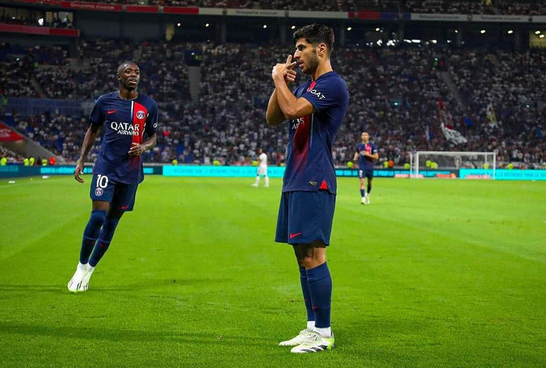 マルコ・アセンシオさんのインスタグラム写真 - (マルコ・アセンシオInstagram)「Grande victoire🔥🔴🔵 @psg」9月4日 7時15分 - marcoasensio10