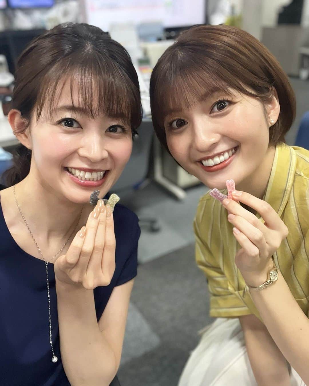 大家彩香さんのインスタグラム写真 (大家彩香Instagram)「昨日9/3は グミの日でした⭐️ グミ部、ゆる〜りと 活動しています🩷