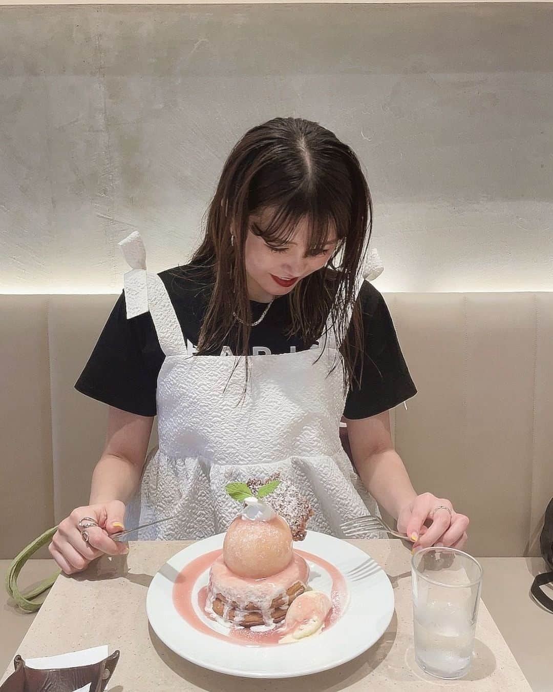 野村明日香のインスタグラム：「🍑」