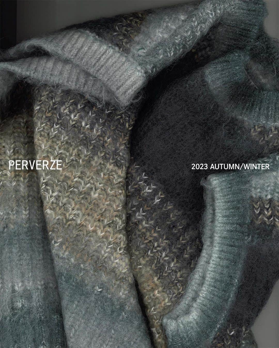 PERVERZE_OFFICIALさんのインスタグラム写真 - (PERVERZE_OFFICIALInstagram)「Gradient Stripe Knit series features PERVERZE's original gradient border pattern, which expresses gradation by blending three types of yarn. #PERVERZE_AW23 collection is available online. Discover the collection on our online.  #PERVERZE #AW23」9月4日 18時23分 - perverze_official