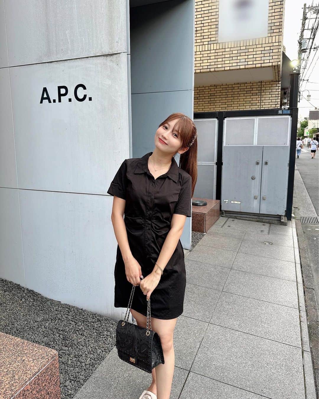 細沼紗花のインスタグラム：「.  ゆるんっな日🐻‍❄️ もう9月早いなぁ〜〜  . #zaraコーデ」