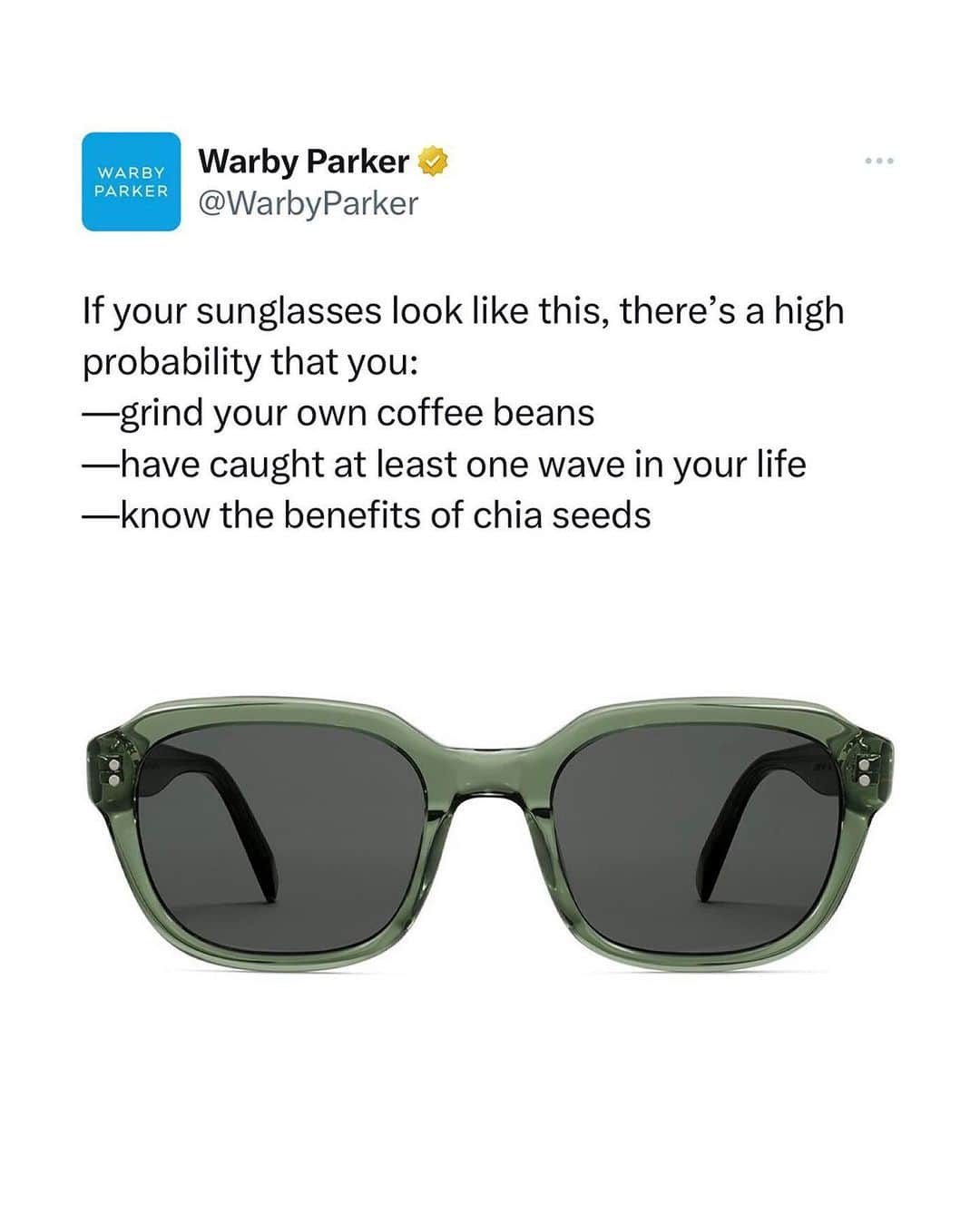 Warby Parkerのインスタグラム：「See you on Abbot Kinney 😜 (thanks for the inspo, @mcfetridge!)」