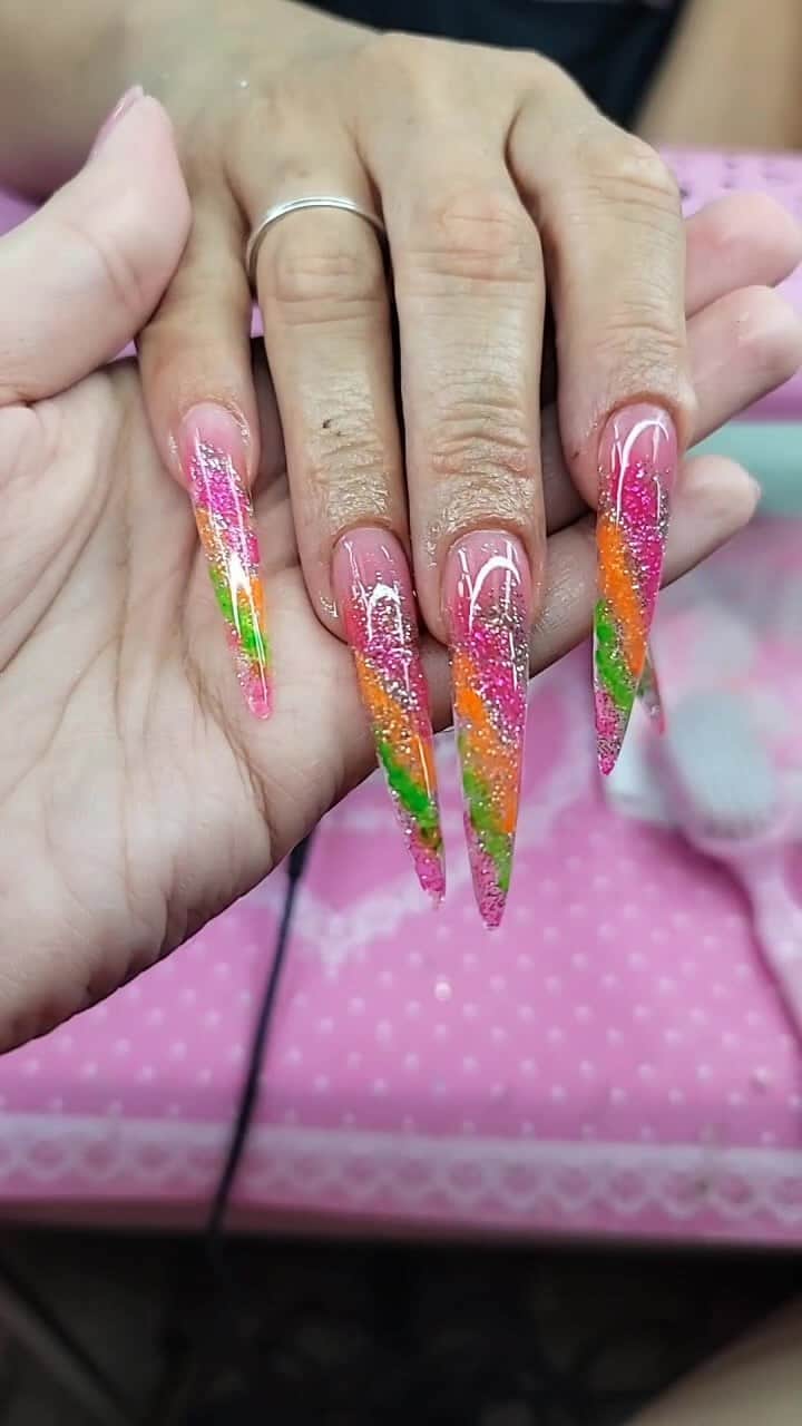 Max Estradaのインスタグラム：「Enailcouture.com labor day sale  Enailcouture.com shinee star glitter gel top coats, no wipe formula. Vegan,  Hypoallergenic and hema free.  Made in America 🇺🇸  Enailcouture.com  #nailartwow #gelpolish #nailsartvideos #nails #gelnails #nailart #notd #nailcolor #nailsalon #nailsalon #nailsvideotutorial #nailtech #nailsupply #nailsonfleek #fyp #nailsart」