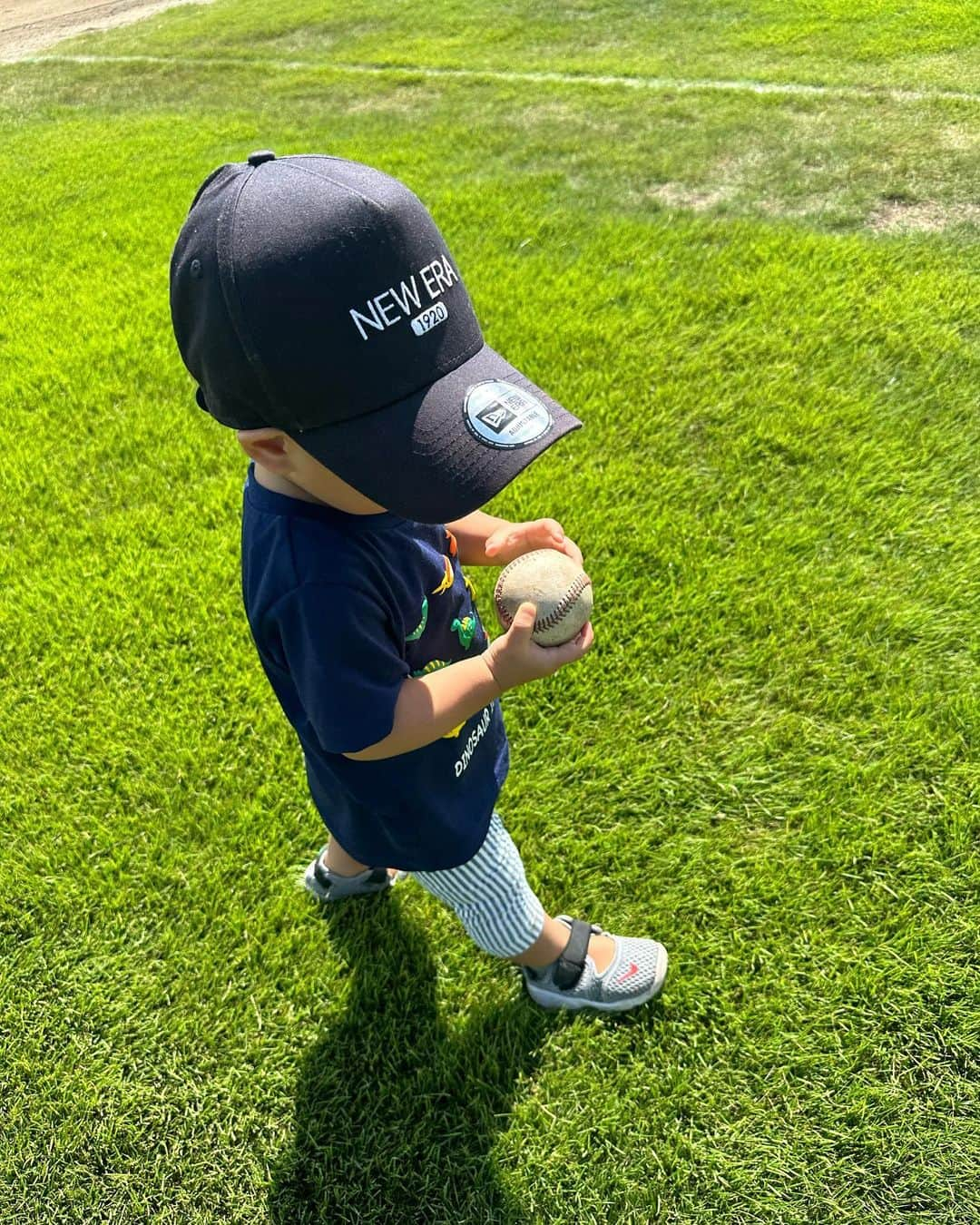 片岡安祐美さんのインスタグラム写真 - (片岡安祐美Instagram)「🏟️⚾️🧢  #息子氏  #1歳3ヶ月」9月4日 10時39分 - ayumi.kataoka_gg.1