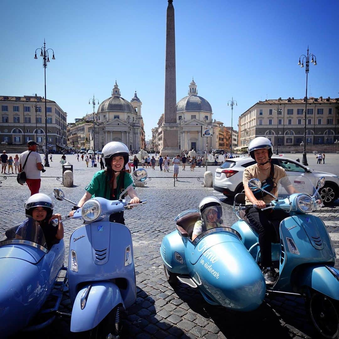 かほせいチャンネルさんのインスタグラム写真 - (かほせいチャンネルInstagram)「ベスパ🛵」9月4日 11時24分 - kahosei