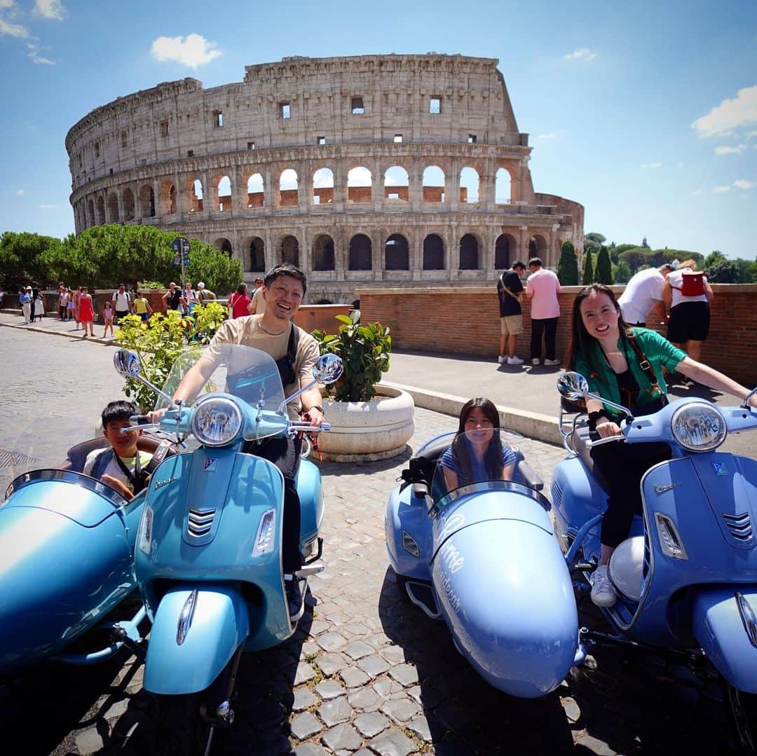 かほせいチャンネルさんのインスタグラム写真 - (かほせいチャンネルInstagram)「ベスパ🛵」9月4日 11時24分 - kahosei