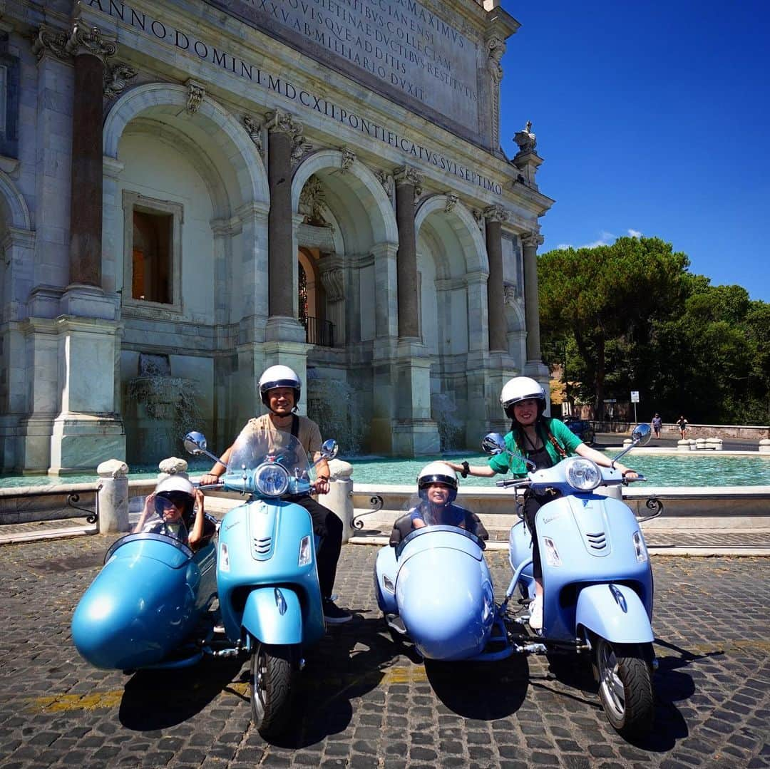 かほせいチャンネルさんのインスタグラム写真 - (かほせいチャンネルInstagram)「ベスパ🛵」9月4日 11時24分 - kahosei