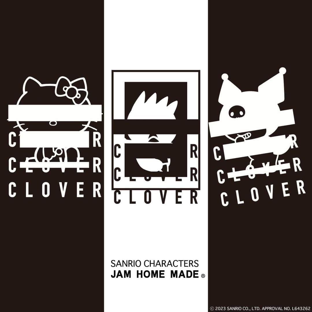 のインスタグラム：「愛（EYE）が隠されたサンリオキャラクターズ！ 『JAM HOME MADE - HELLO KITTY / KUROMI / BAD BADTZ-MARU 』 2023年9月4日（月）より予約受付開始  https://www.jamhomemadeonlineshop.com/c/JamSession/JamSessionHELLOKITTY  ⓒ 2023 SANRIO CO., LTD. APPROVAL NO. L643262」