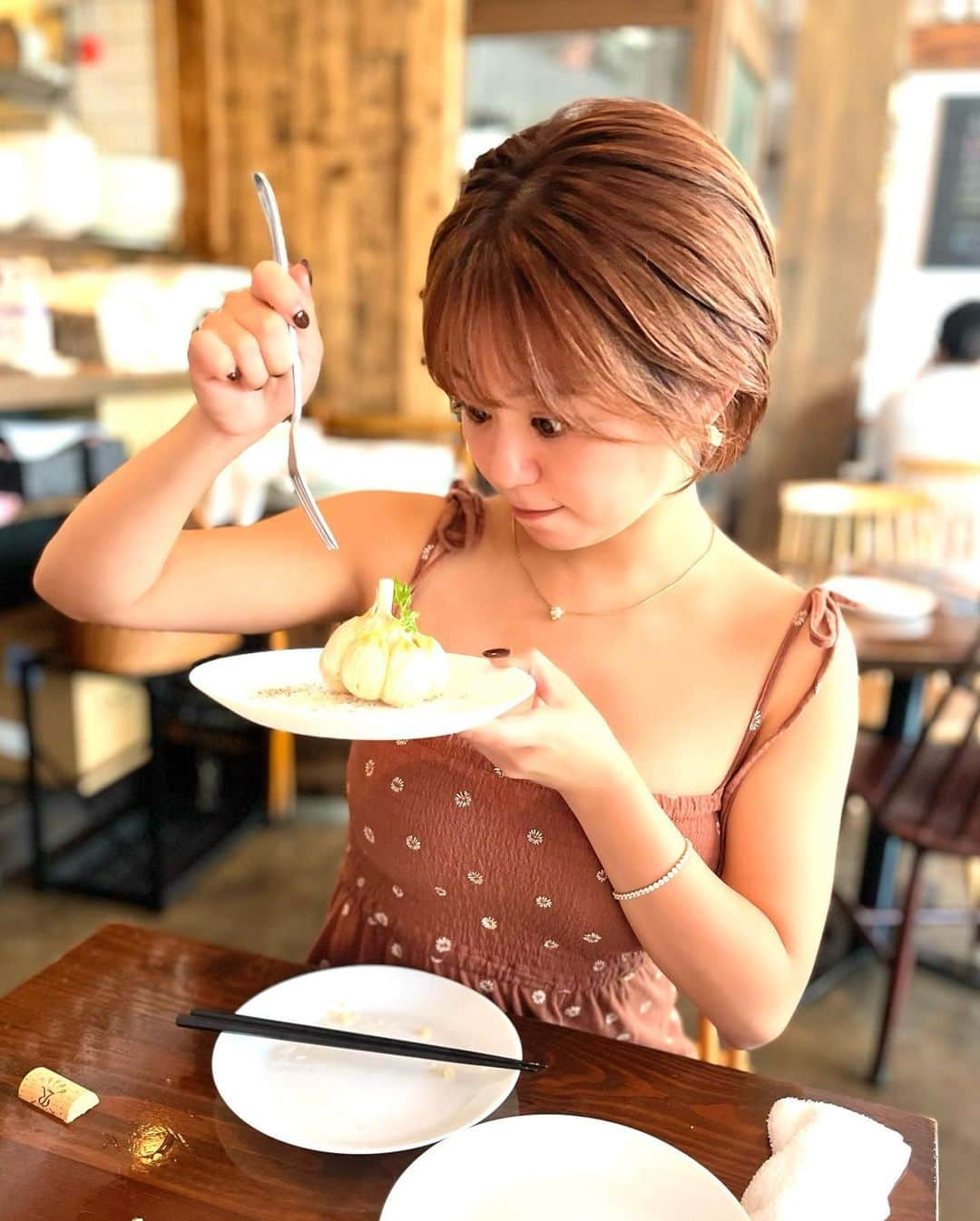 亜矢みつき（神谷充希）さんのインスタグラム写真 - (亜矢みつき（神谷充希）Instagram)「スタミナ、、爆発してます😳🧄」9月4日 13時12分 - ma.yamitsuki