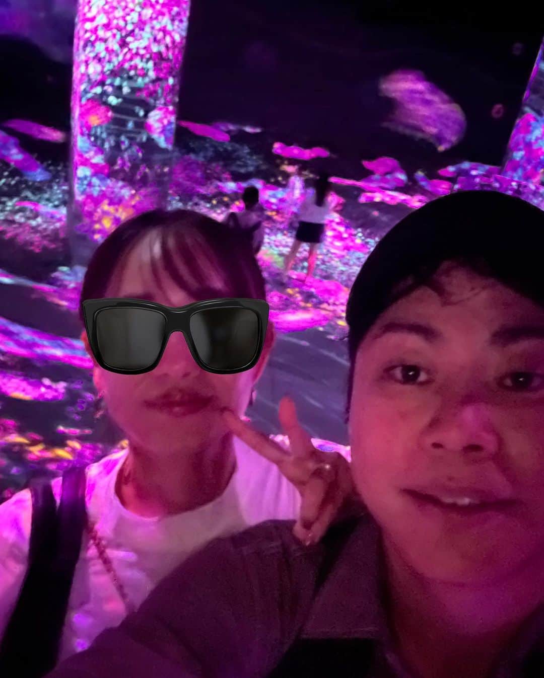 井上裕介さんのインスタグラム写真 - (井上裕介Instagram)「嫁と福岡旅行へ行って来ました^_^ らるきぃ、チームラボ、どっちも最高 