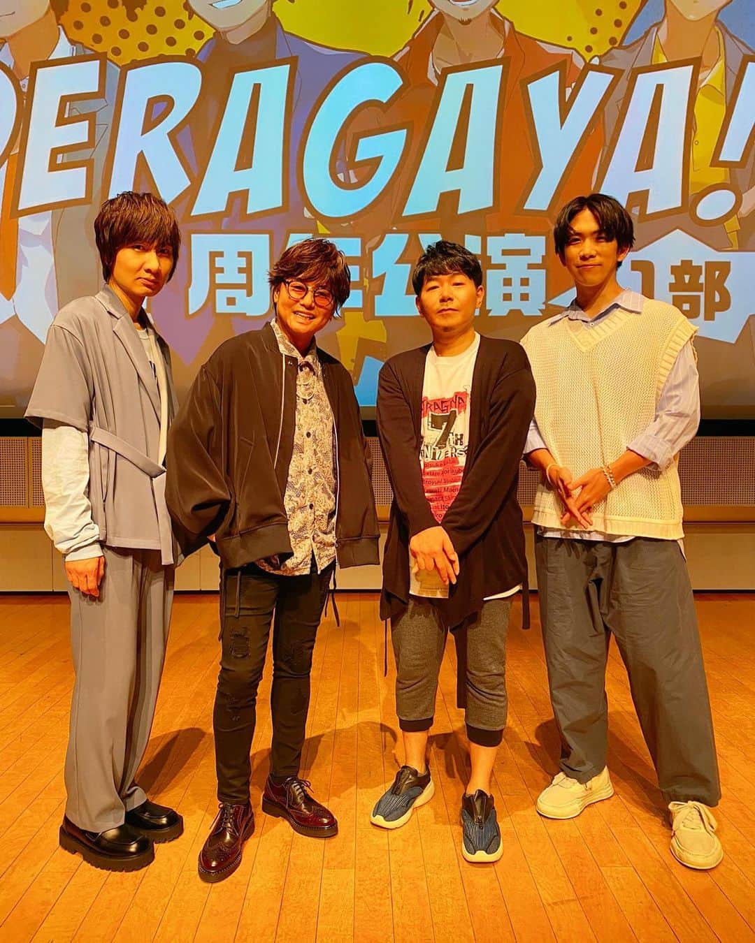 伊東健人のインスタグラム：「「DERAGAYA!」7周年公演！！  ありがとうございました！！  また行くぞ名古屋！！」