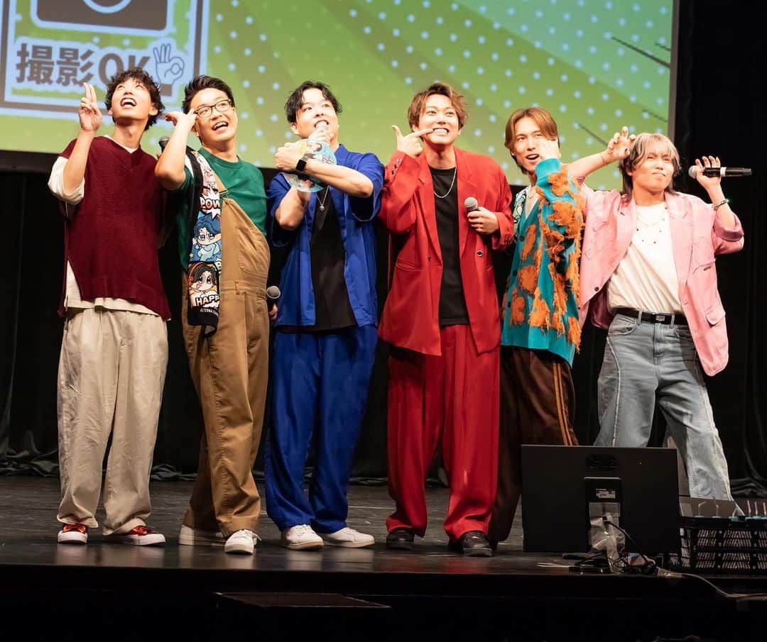 ないとーのインスタグラム：「おるたな10周年イベントありがとうございました！！！ ぜひコメントに感想残して行ってくれー🎉🎉  次は大阪で会おう！  #おるたなーの輪 #おるたな10周年イベント」