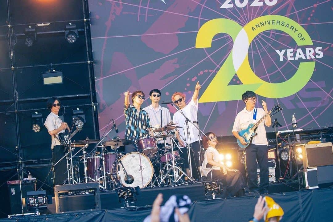 George のインスタグラム：「sumika   TREASURE05X 2023  Photo by @sotarogoto   #sumika #TREASURE05X2023」