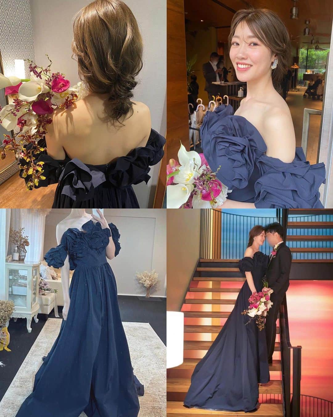 ハナユメさんのインスタグラム写真 - (ハナユメInstagram)「ブルべ花嫁さん大集合💙  今回はブルベ花嫁さんのカラードレスコーディネートをご紹介💍ドレスの色選びや、ヘアメイクの参考にしてみてくださいね🎵  *…*…*…*…*…*…*…*…*…*…*…*… ⁡ 📷photo by   @htm89y39 さん @a_wedding_521  さん @thm_wedd  さん @m_wedding_0304 さん @weddingram0p0 さん @mv20220904kd  さん @akino_conradwd  さん @mariii_wedding さん @mg__wd さん  素敵なお写真ありがとうございました🙇‍♀️ ⁡ *…*…*…*…*…*…*…*…*…*…*…*… ⁡ 💎ハナユメに幸せをシェアしてね #ハナユメ を付けて投稿してくださった方はご紹介させていただくかも！@hanayume_wedding　フォロー・コメントお待ちしています🙌🏻💕 ⁡ 💎式場探しに迷ったらハナユメ♡ こんな素敵な結婚式をしたい！と思ったら、ハナユメにお任せ💛ハナユメウエディングデスクでアドバイザーに相談してみてね💁‍♀️💓投稿を保存して、アドバイザーに見せるとスムーズですよ✨ ⁡ 💎ハナユメが叶えたいこと 叶えたいのは「1組でも多くのカップル様に理想の結婚式のきっかけを」皆さまのお力になれるよう全力でサポートします🕊  #ハナユメ#お色直し#カラードレス#カラードレス試着レポ#ブルべ花嫁#ドレス迷子」9月11日 18時00分 - hanayume_wedding