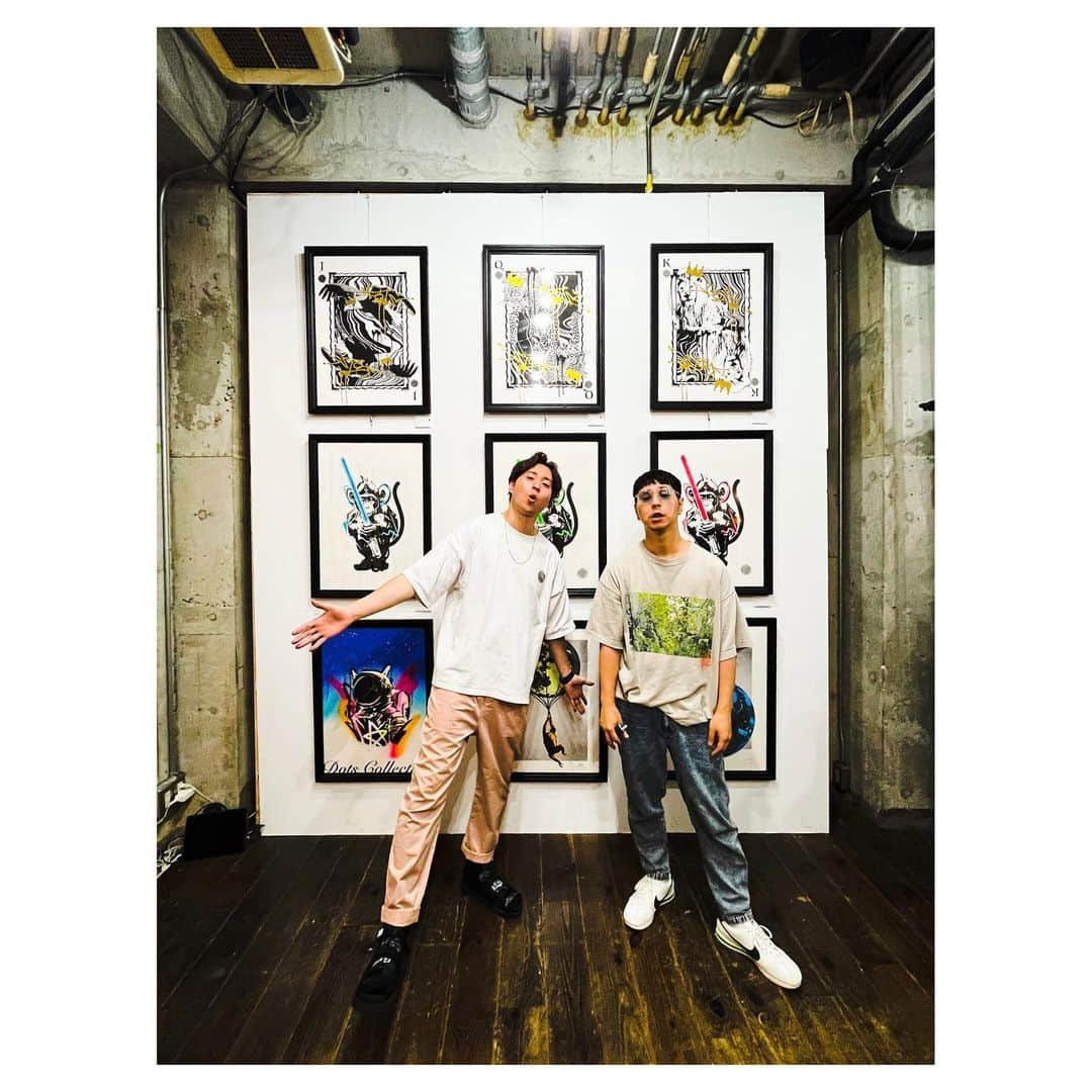 HIDEさんのインスタグラム写真 - (HIDEInstagram)「DOTS COLLECTIVE 6th Exhibition [Girl with a Monogram]  東京終了！皆さんありがとうございました！次は札幌で会いましょう！」9月4日 15時18分 - noisemaker_hide