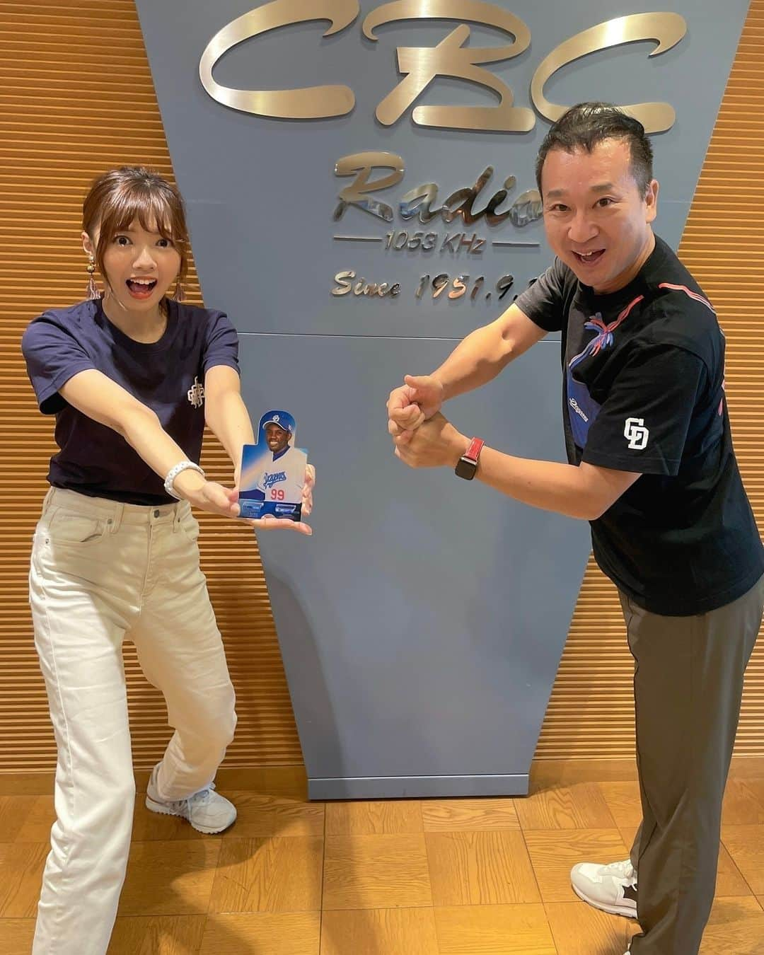 CBCテレビ アナウンス部さんのインスタグラム写真 - (CBCテレビ アナウンス部Instagram)「⚾️ #代打 で登場します！本日の #ドラ魂キング (月)、 #カトリーナ とご一緒させていただきます。勝敗予想のイイ意味での反省会！からの、明日からの大展望も〜 頑張れ！#涌井 #小笠原 投手そして、#カリステ 選手、ホームラン ⚾️  #CBCラジオ #宮部和裕」9月4日 15時50分 - cbc.announcer