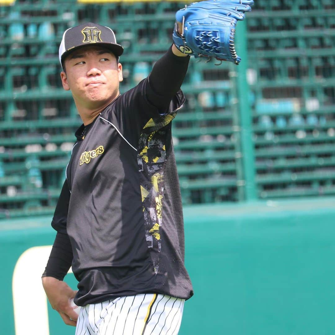 阪神タイガースさんのインスタグラム写真 - (阪神タイガースInstagram)「9月4日、甲子園球場での先発投手練習の様子をお届けします！ #才木浩人 選手 #西勇輝 選手 #村上頌樹 選手 #大竹耕太郎 選手 #阪神タイガース #ARE」9月4日 15時51分 - hanshintigers_official