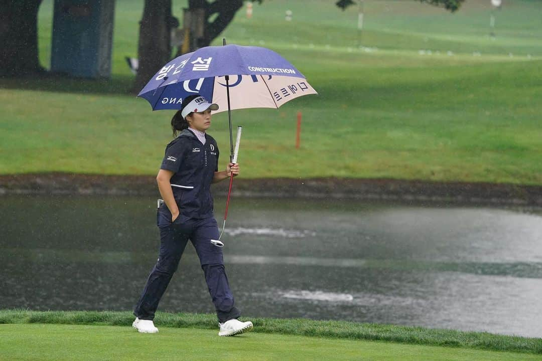 イ・ジョンウン6さんのインスタグラム写真 - (イ・ジョンウン6Instagram)「@portlandclassic ⛳️👋 Thank you so much to the volunteers and fans, see you next year😽   📸 : @benharpringmedia 🫶」9月4日 16時18分 - __________6ix