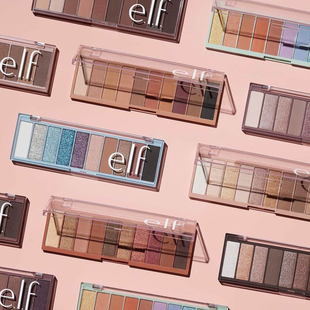 e.l.f.さんのインスタグラム写真 - (e.l.f.Instagram)「The perfect eyeshadow palette DOES exist! 🌟 NEW Perfect 10 Eyeshadow Palettes are now available on elfcosmetics.com 🤩   These 10-shade palettes feature new sleek as e.l.f. packaging, updated formulas (now with our best selling Bite-Size Eyeshadow formula!) and a combo of matte and shimmer shades to create endless eye looks 🙌   The shades: 🌹 NEW Nude Rose Gold  🖤 NEW Everyday Smoky  🍑 NEW Nude Mood  🤎 NEW Need It Nude   🌅 Rose Gold Sunset  ☀️ Summer Breeze  👽 Intergalactic  🌟 So Bright Now   Head to our #linkinbio to shop for $10! #elfcosmetics #elfingamazing #eyeslipsface #crueltyfree #vegan」9月5日 3時57分 - elfcosmetics