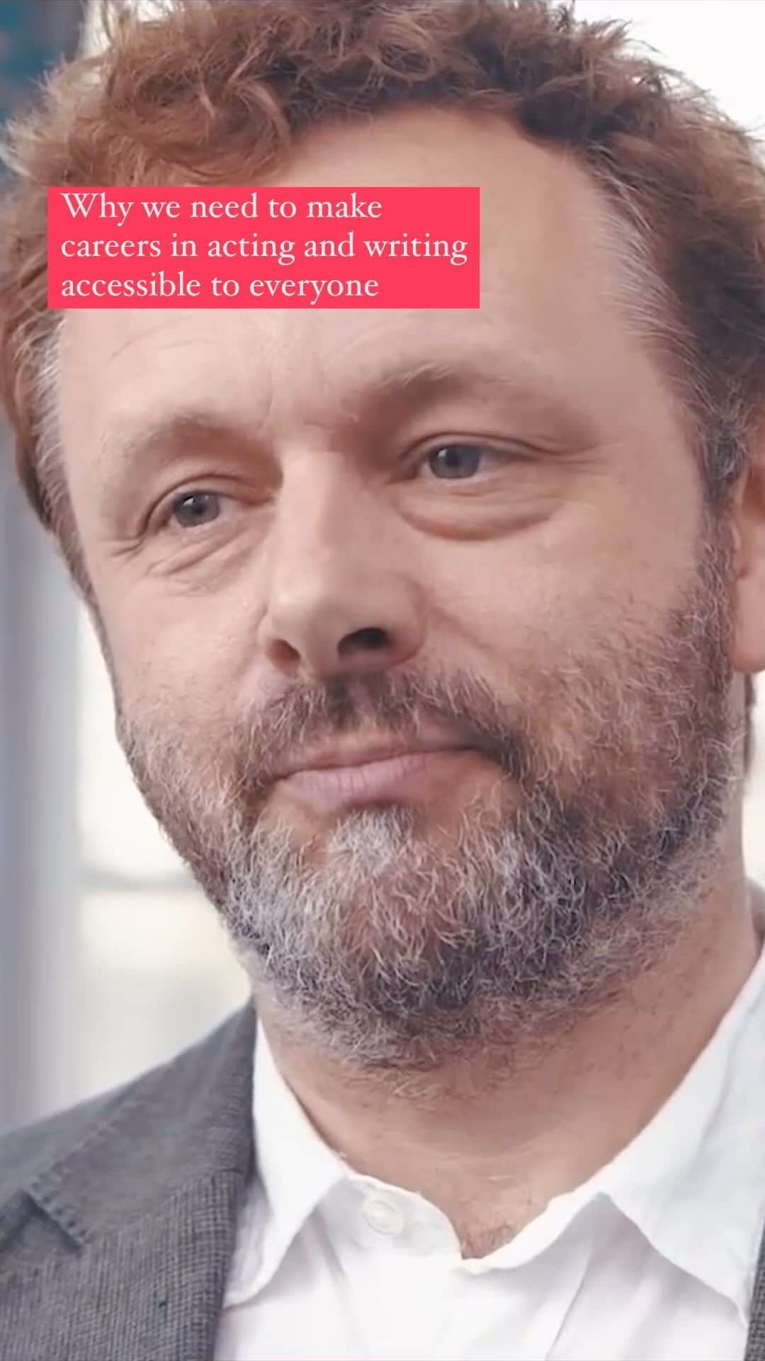 TED Talksのインスタグラム：「Far too often careers — especially those in the arts — are only accessible to people with resources and connections, says actor Michael Sheen. In this deeply personal TED Talk from @TEDxSoho, he explains how early support from his community helped him become the actor he is today — and how he’s helping uplift talented creatives from underrepresented groups so everyone can start their own artistic journey. Visit the link in our bio to watch the full talk. @TEDx_Official #actors #MichaelSheen #TEDTalk #LaborDay #GoodOmens」