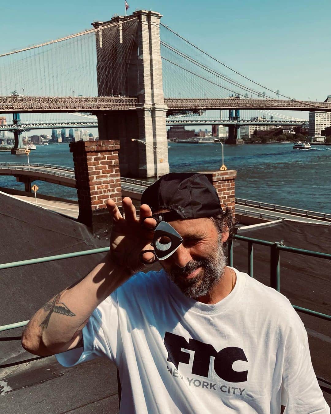 エフティーシーのインスタグラム：「#FTCNYC X @ginoiannuccipoets Coming Soon 📸 @waylonboner 🏙️ #GinoIannucci #ftc #ftcskateboarding #forthecity #ftcsanfrancisco #ftcjp #ftctokyo #ftcnagoya #ftcosaka #ftcnewyork」