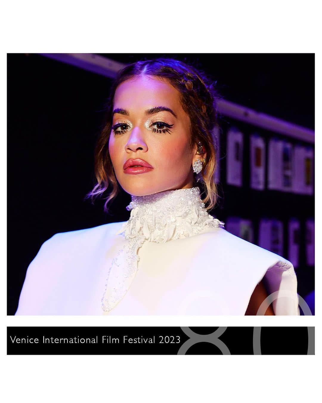 ダミアーニのインスタグラム：「AmfAR Venezia live performance: @ritaora on the stage stunning in Damiani Eden and Damiani Mimosa.  #DamianiEden #DamianiMimosa #Damiani #Handmade #MadeinItaly #Venezia80 #FestivaldelCinemadiVenezia #MostradelCinemadiVenezia #VeneziaFilmFestival」