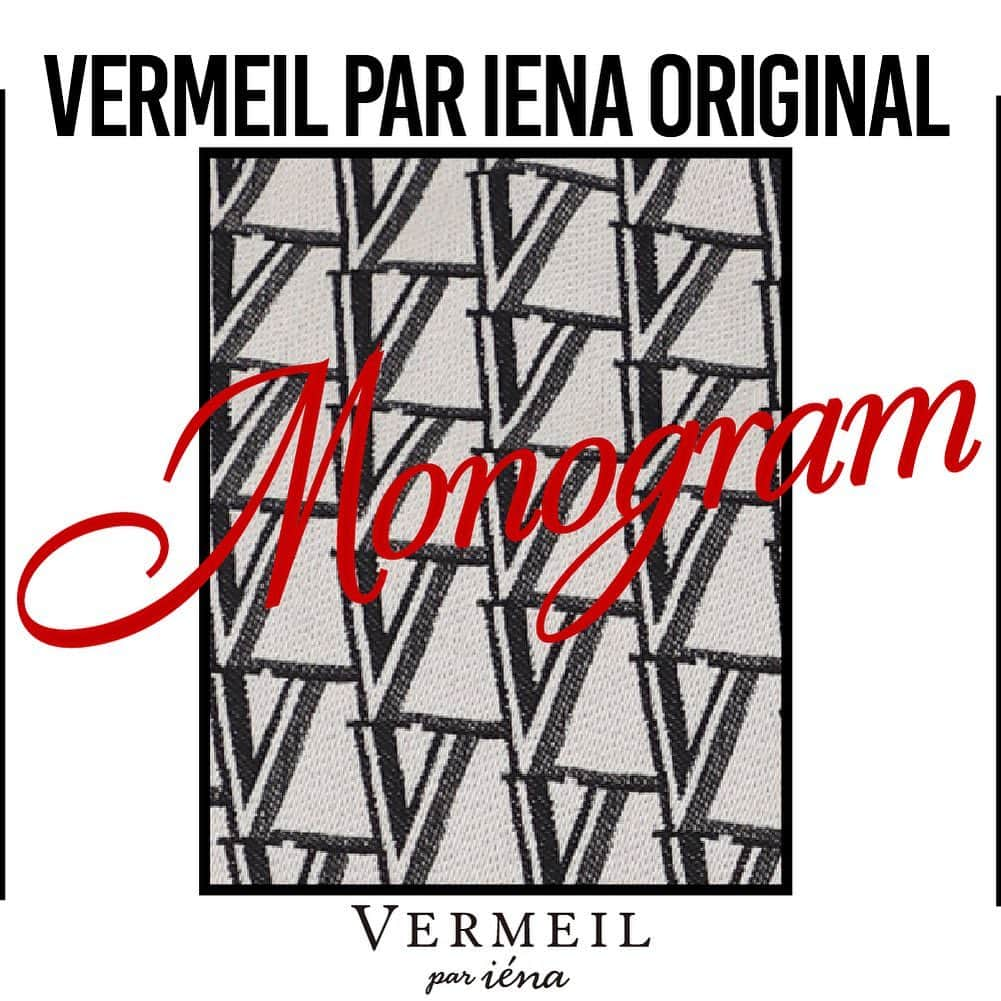 VERMEIL par ienaのインスタグラム：「VERMEIL par iéna original monogram item. ⁡ ⁡ ⁡ デザイナー渾身！ 一から全てを作り上げたVERMEILオリジナルのモノグラムロゴ そんなロゴアイテムたちを一挙ご紹介✔︎ ⁡ ⁡ BLOG📝 https://baycrews.jp/blog/detail/3173223 ⁡ ※ベイクルーズストア内または、 ハイライト【BLOG】内よりご覧いただけます ⁡ ⁡ ⁡ #vermeilpariéna #ヴェルメイユパーイエナ #vermeil_2023aw #vermeil_preorder_campaign ⁡」