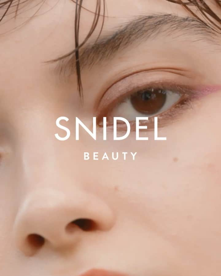 YUKI TAKESHIMAのインスタグラム：「New work for @snidelbeauty  2023A/W AD：岩永和也 photo： @kiyoeozawa  movie：加藤尚一郎 stylist： @miyukiuesugi  hair： @daimichishita  make：#yukimake & #yukimaketeam   @ttoomooii  models：Greata Lina @harunamatsui   #makeupartist #cosme #beauty #organiccosmetics」