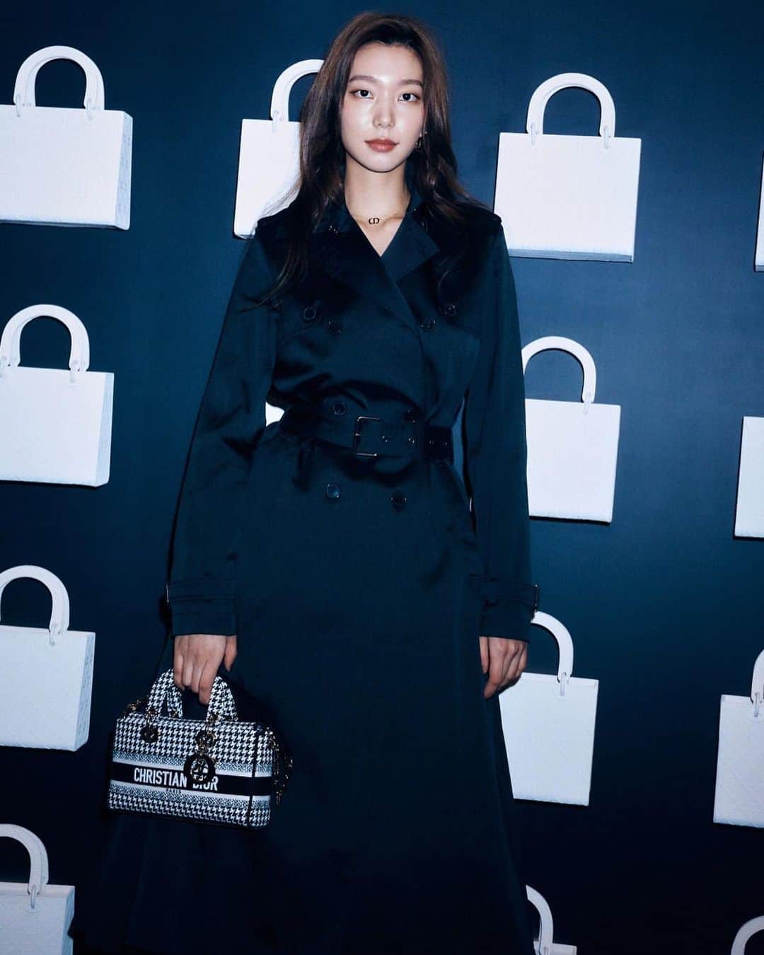 イ・ホジョンのインスタグラム：「#dior #ladydior @dior 😍」