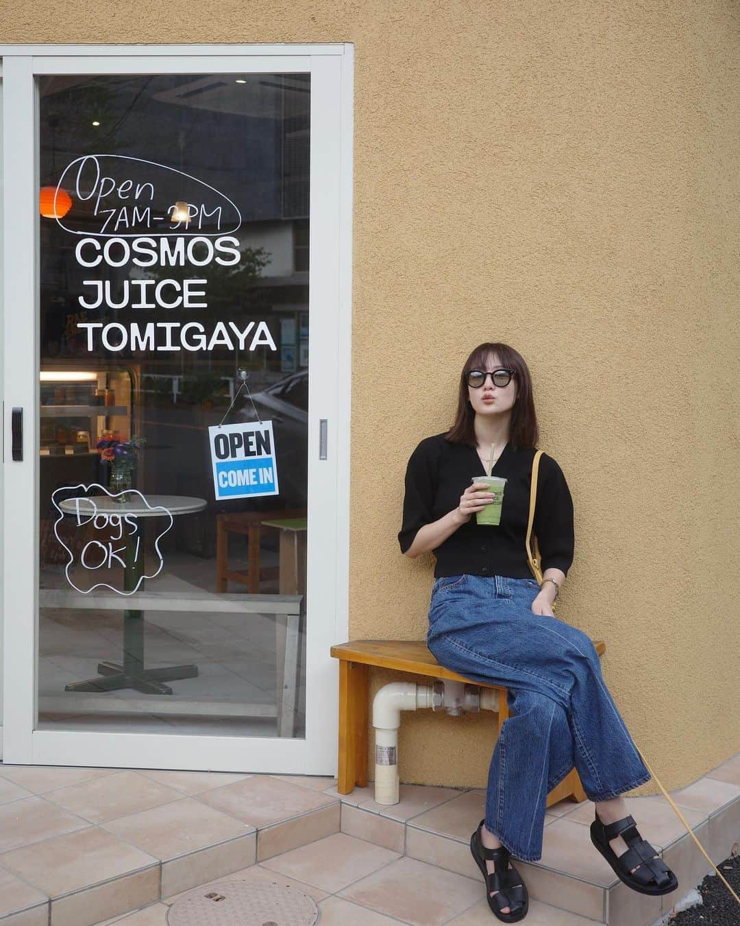 花山瑞貴さんのインスタグラム写真 - (花山瑞貴Instagram)「@cosmosjuice_tomigaya 🥤🍌🍓」9月4日 19時36分 - mi_smile25
