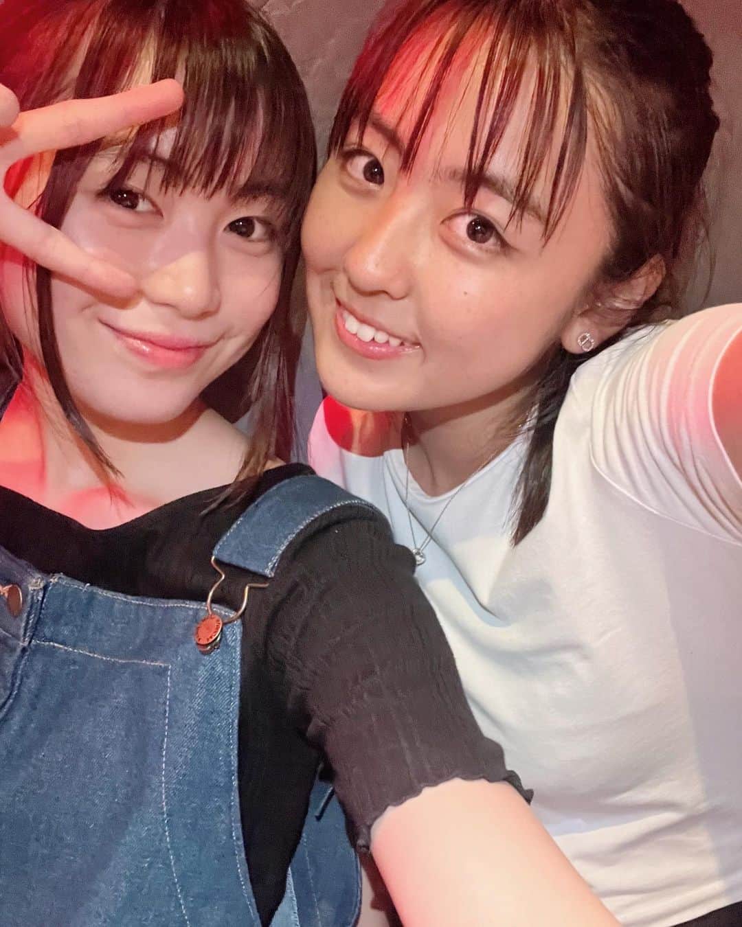 田畑志真のインスタグラム：「久しぶりに少しだったけど会えた‪‪日☺︎‬ TikTokも一緒に撮ったので見てください‎🫶🏻️」
