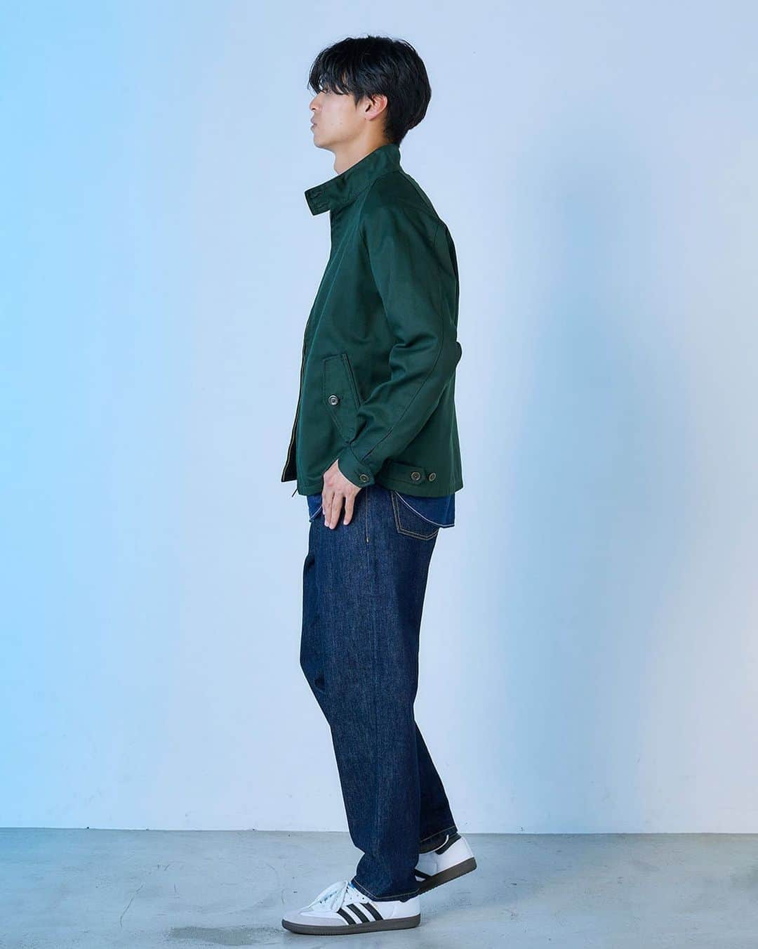 のインスタグラム：「.  JAPAN BLUE JEANS 2023 Autumn & Winter Collection  OUTER T/C Work Jacket  TOPS Band Collar Western Shirt  BOTTMS 13oz Wide Tapered 5P  その他　参考商品　  @denimlabo_web   #japanblue #japanbluejeans #kojima #Kurashiki #okayama #selvedge #selvedgedenim #jeans #denim #indigo #aging #madeinjapan #madeinokayama  #ジャパンブルー  #ジャパンブルージーンズ #児島 #倉敷 #岡山 #日本製」