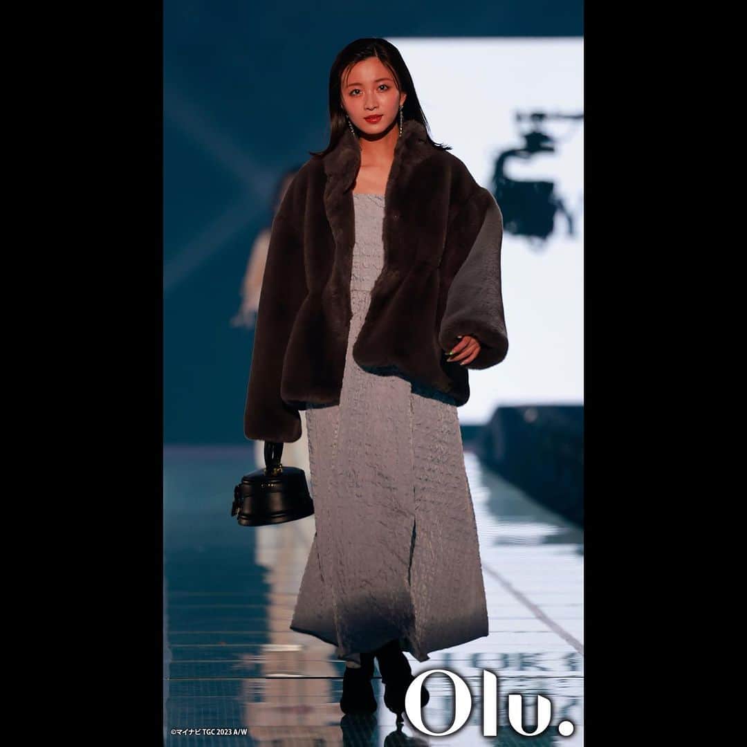 のインスタグラム：「『マイナビ TGC 2023 A/W』Olu.の全ルック公開!!!  TGC公式YouTubeにてステージムービーも公開💕  #Olu / @olu.myself #岡崎紗絵 / @sae_okazaki  #金村美玖（日向坂46） / @miku_osushi  #大峰ユリホ / @lespros_yuriho #矢吹奈子 / @75_yabuki  ***************** 「第37回 マイナビ 東京ガールズコレクション 2023 AUTUMN/WINTER」 日時：2023年9月2日（土） 会場：さいたまスーパーアリーナ  #マイナビTGC #TGC #東京ガールズコレクション #fashion #fashionshow #Tokyo #Tokyogirlscollection #event #ootd #coordinate #model #Japan #ファッションショー #イベント」