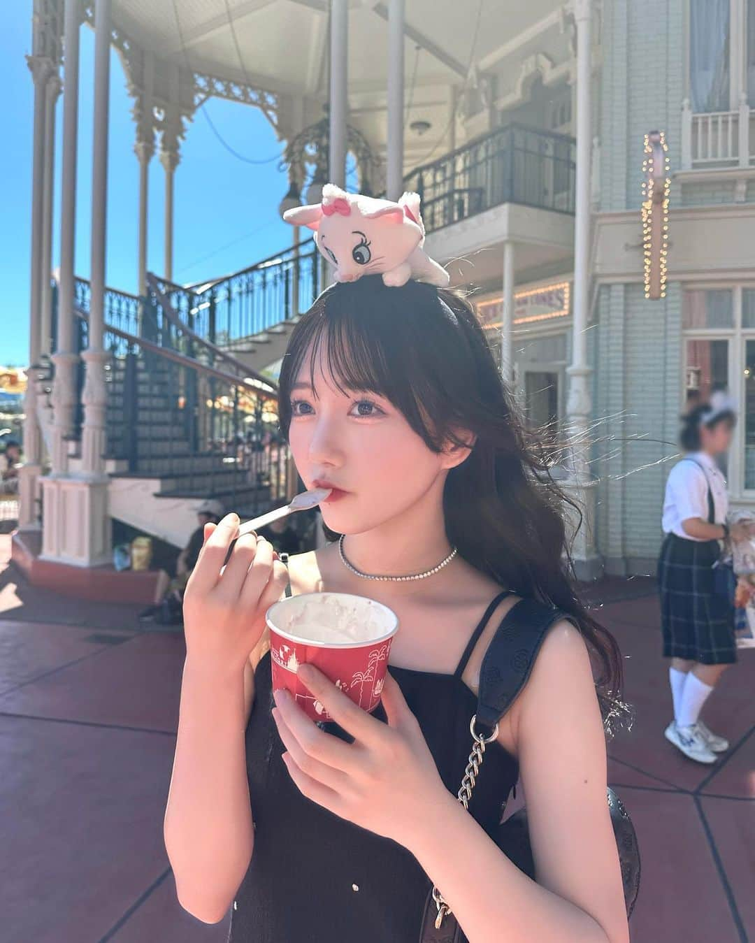 田島櫻子さんのインスタグラム写真 - (田島櫻子Instagram)「やっとランド行けたの🐭🎀✨♡」9月4日 19時58分 - sakurako219