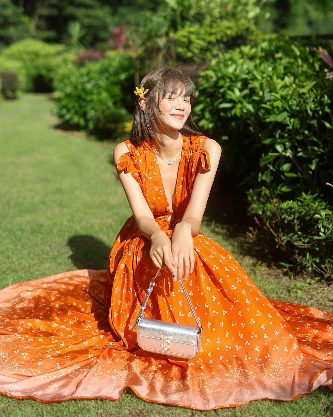 Elva Niさんのインスタグラム写真 - (Elva NiInstagram)「Hello September 🧡 又要迎來新一輪的挑戰 加油 #elvaootd」9月4日 20時08分 - misselvani