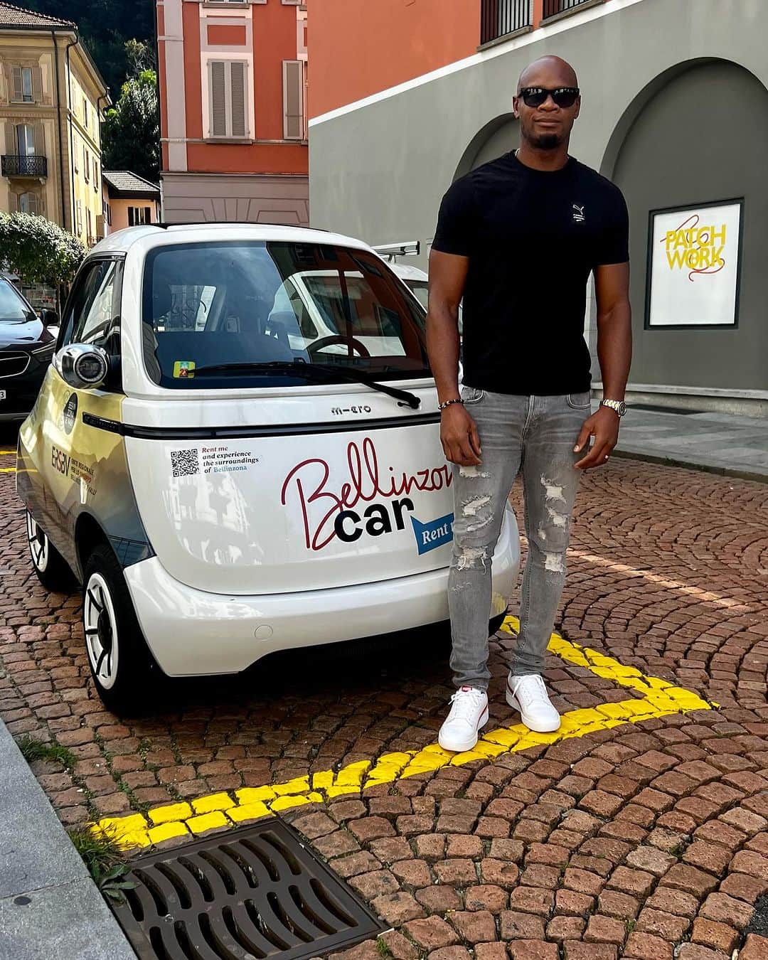 アサファ・パウエルのインスタグラム：「let’s go places in my 2024 ride」