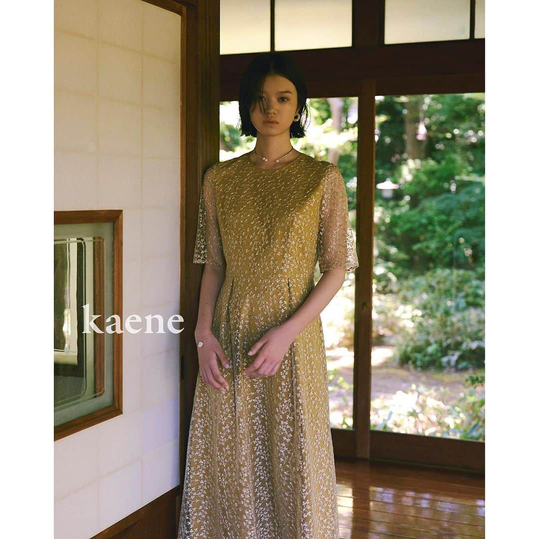 kaene －カエン－さんのインスタグラム写真 - (kaene －カエン－Instagram)「23 NEW COLLECTION  direction&styling TEPPEI @stylist_teppei   photographer Kodai Ikemitsu @kodaiphoto   hair&makeup  Katsuyoshi Kojima @kojimak   model Hina Mishima @hina__mishima   © 2023 kaene  #kaene #dress #occasionwear  #2023fallwinter」9月4日 20時48分 - kaene_official