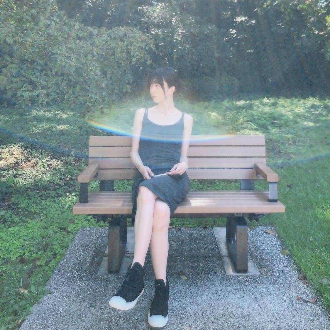 うちだゆうほさんのインスタグラム写真 - (うちだゆうほInstagram)「早く涼しい公園お散歩したい🐾🌈」9月4日 20時46分 - uchidayuho