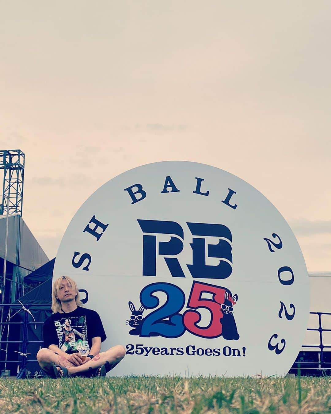 ナカヤマシンペイのインスタグラム：「RUSH BALL & BEER」