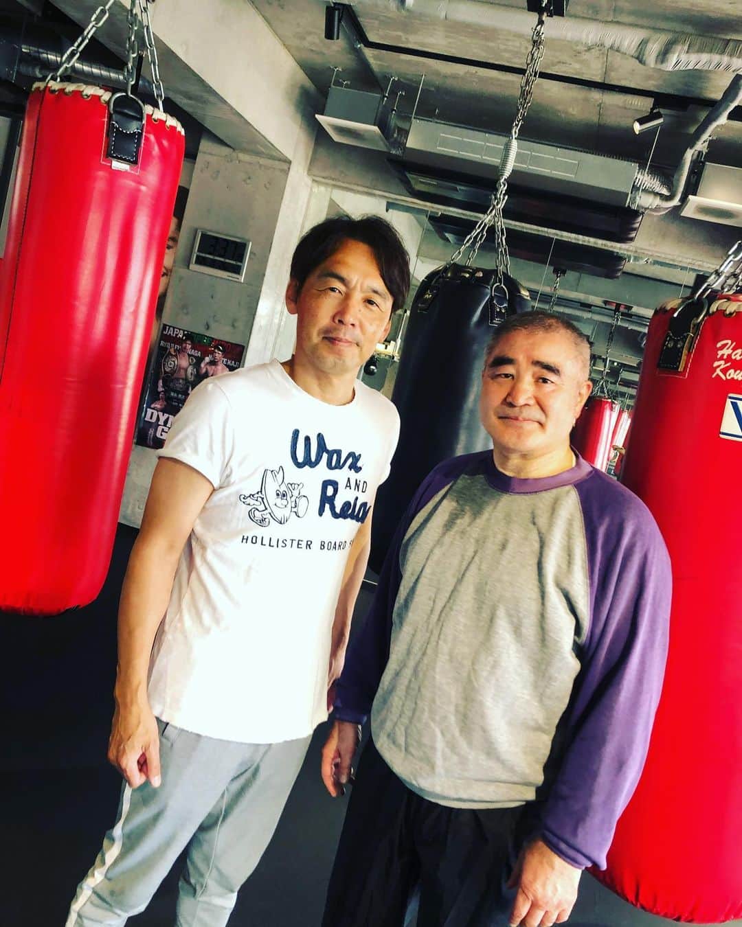 浜田剛史さんのインスタグラム写真 - (浜田剛史Instagram)「プロテインのPR映像撮影で 後輩のジムを借りました。 葛西、ありがとうな！」9月4日 21時50分 - hamada_tsuyoshi_official
