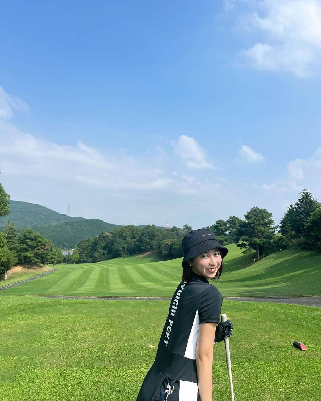 太田江莉奈さんのインスタグラム写真 - (太田江莉奈Instagram)「.  新しいウェア着て🏌️‍♀️  . .  #福岡ゴルフ#ゴルフ女子 #ゴルフウェア#ゴルフ場  #福岡国際カントリークラブ」9月4日 22時02分 - erina_o_