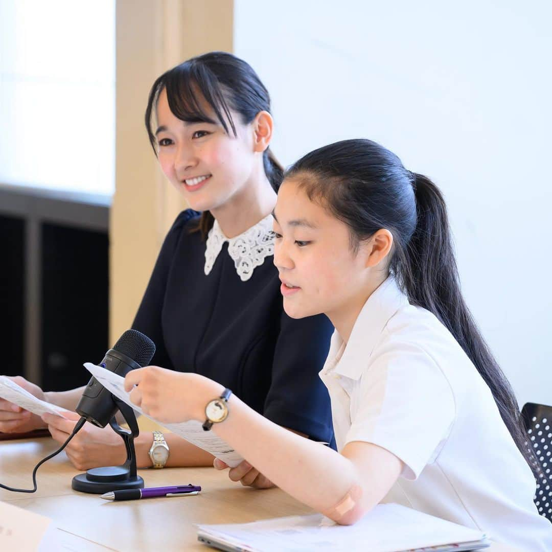 浦口史帆のインスタグラム：「夏休みの高校生たちと🌻 メタバースを使って、 未来のテレビについてディスカッションをしました🗣️  柔軟な発想や、堂々と司会をしたり自分の意見を伝えたりする姿が眩しかったです☺️👏✨  名古屋国際高校、名東高校、奈良県立国際高校の皆さん、ありがとうございました🏫」